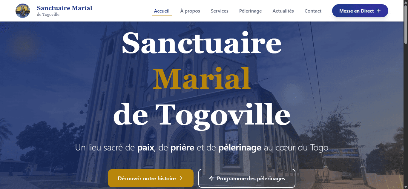 Image du projet Site Du Sanctuaire Mariale de Togoville